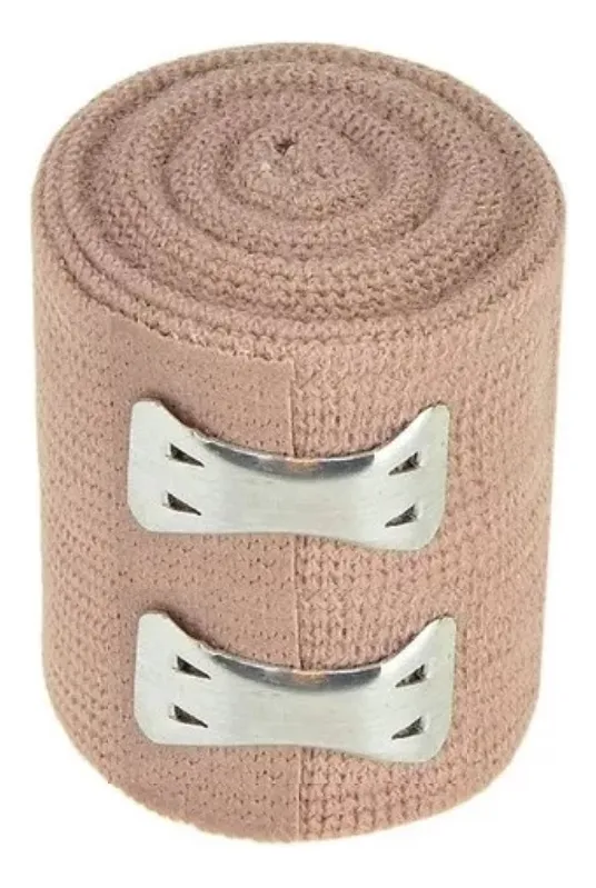 VENDA ELÁSTICA 10 CM X 4,5 MTS CRANBERRY SUAVE Y RESISTENTE - 1