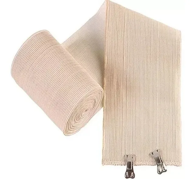 VENDA ELÁSTICA 10 CM X 4,5 MTS CRANBERRY SUAVE Y RESISTENTE - 3