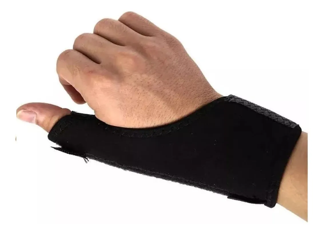 MUÑEQUERA CON INMOVILIZADOR DE DEDO PULGAR SOPORTE FERULA - 4