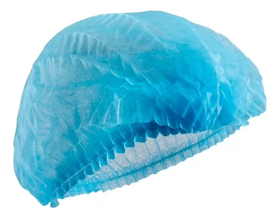 GORRO CLIP COFIA DESECHABLES CELESTE TRESOR 100 UNIDADES - 4