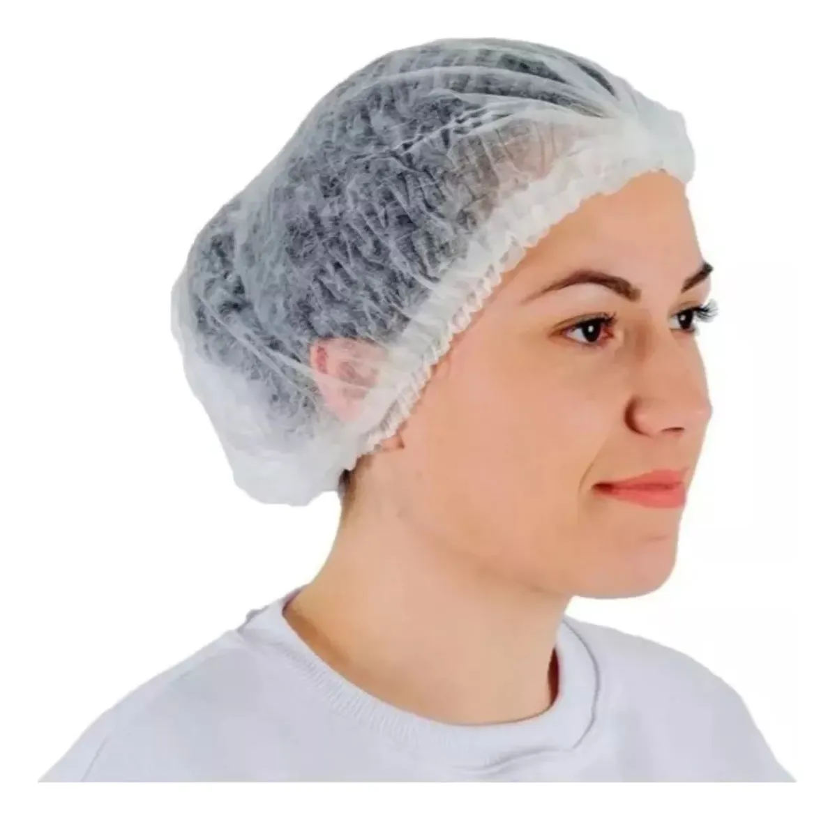 COFIAS GORRO DESECHABLE BLANCA ( 100 UNIDADES ) GORRO CLIP - 1