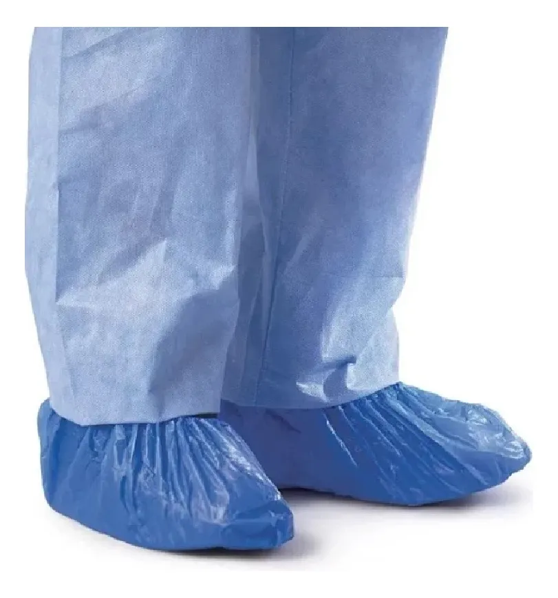 CUBRE ZAPATO TRESOR 100 UNIDADES ANTIDESLIZANTE IMPERMEABLE - 3