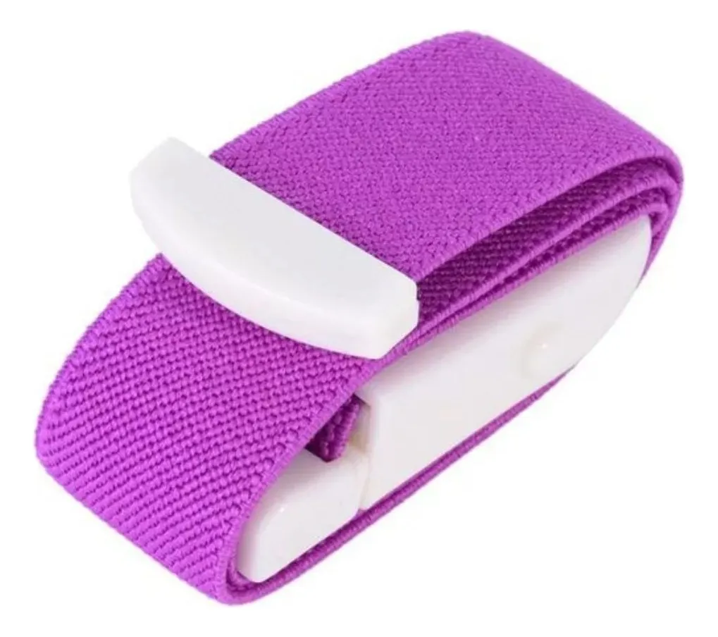 TORNIQUETE LIGADURA ELASTICO HEBILLA MUESTRAS MEDICAS ROJO - 4