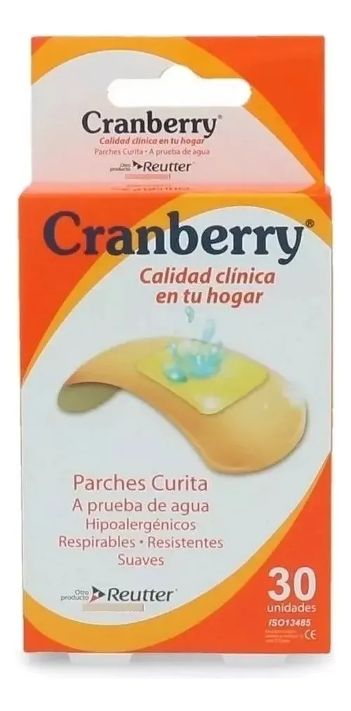 PARCHE CURITAS RESISTENTE AL AGUA- HIPOALERGENICO 30 UNIDADES - 3
