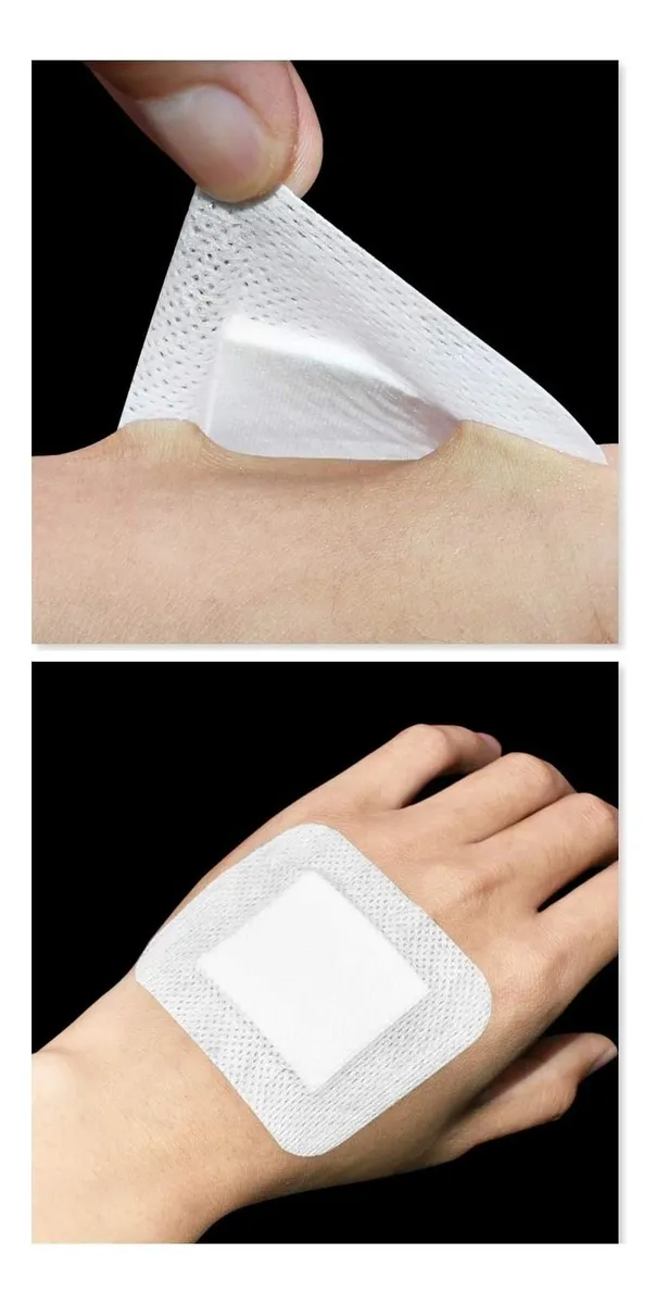 APOSITO ADHESIVO ESTERIL PARA HERIDAS 10CMX10CM CAJA X 25UND - 2