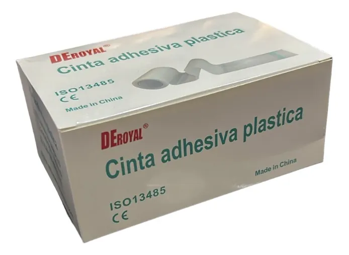 ADHESIVO PLASTICO MICROPORE 2,5CM X 5M MEDICO 12 UNIDADES - 4
