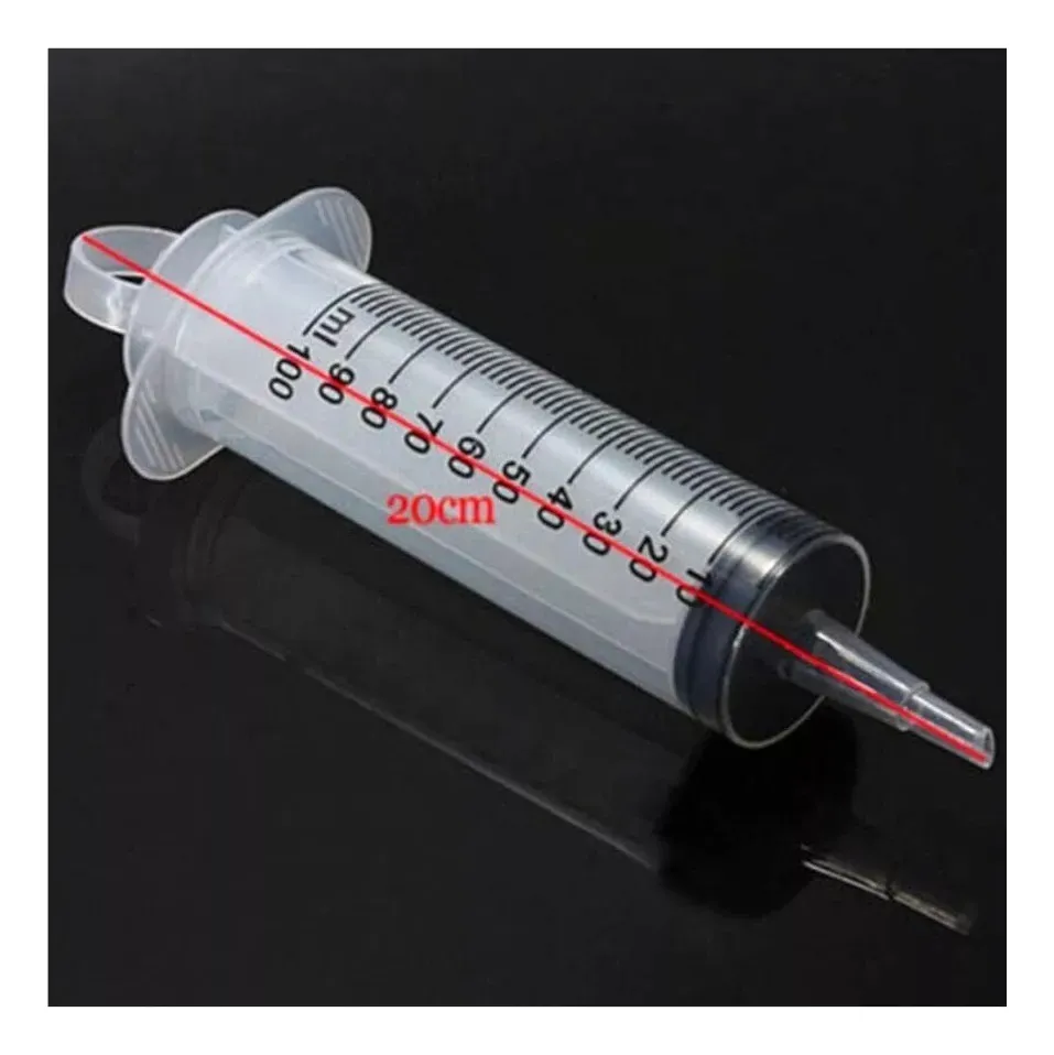 JERINGA DE PLÁSTICO ALIMENTACIÓN 100ML ALIMENTADORA - 3