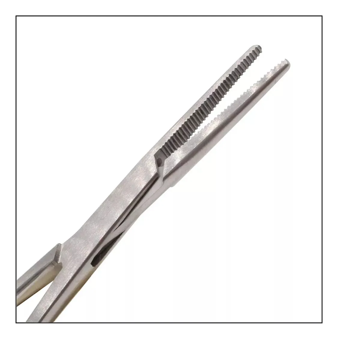 PINZA QUIRURGICA 14CM HEGAR PORTA AGUJA ACERO INOXIDABLE - 3