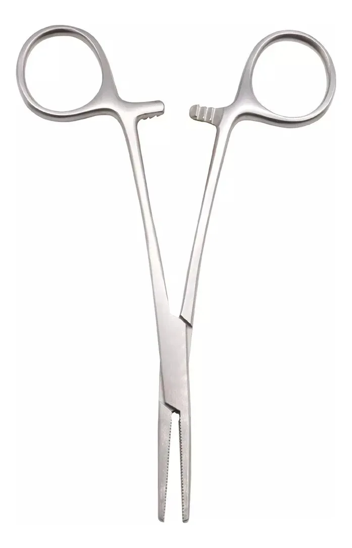 PINZA QUIRURGICA 14CM HEGAR PORTA AGUJA ACERO INOXIDABLE - 4