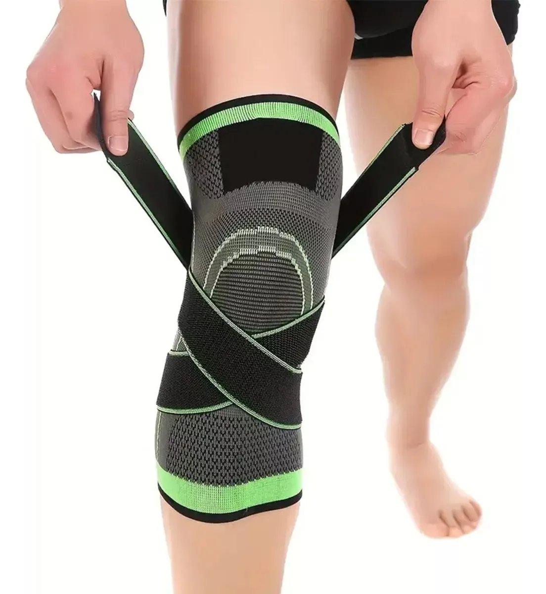 RODILLERA CON VELCRO AJUSTABLE ELÁSTICA COMPRESION UNIDAD - 1
