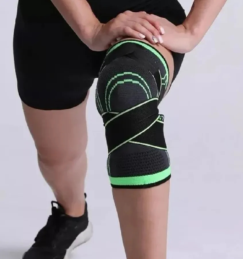 RODILLERA CON VELCRO AJUSTABLE ELÁSTICA COMPRESION UNIDAD - 3