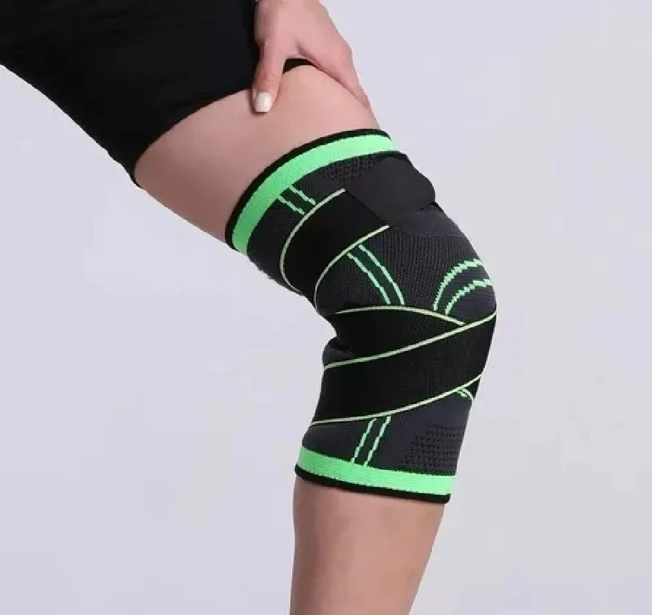 RODILLERA CON VELCRO AJUSTABLE ELÁSTICA COMPRESION UNIDAD - 4