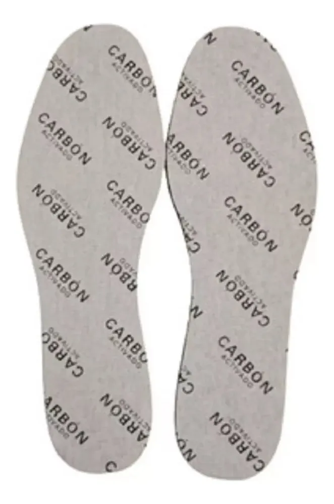PAR PLANTILLAS CARBON ACTIVADO ANTIBACTERIALES TALLA 32 A 45 - 2