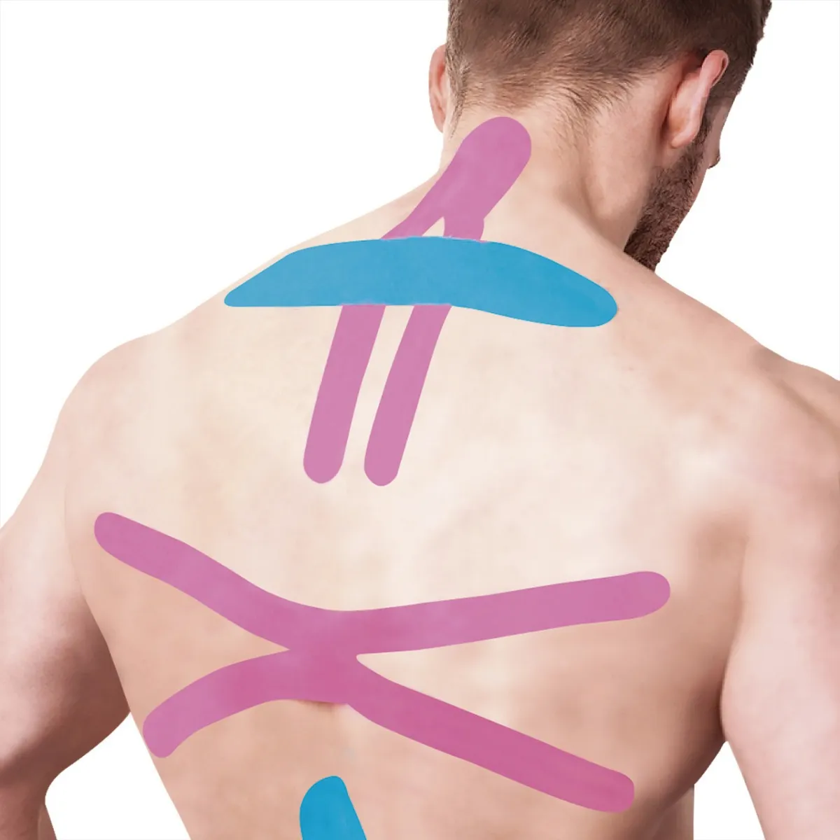 VENDAJE MUSCULAR - CINTA KINESIO TAPE - 1