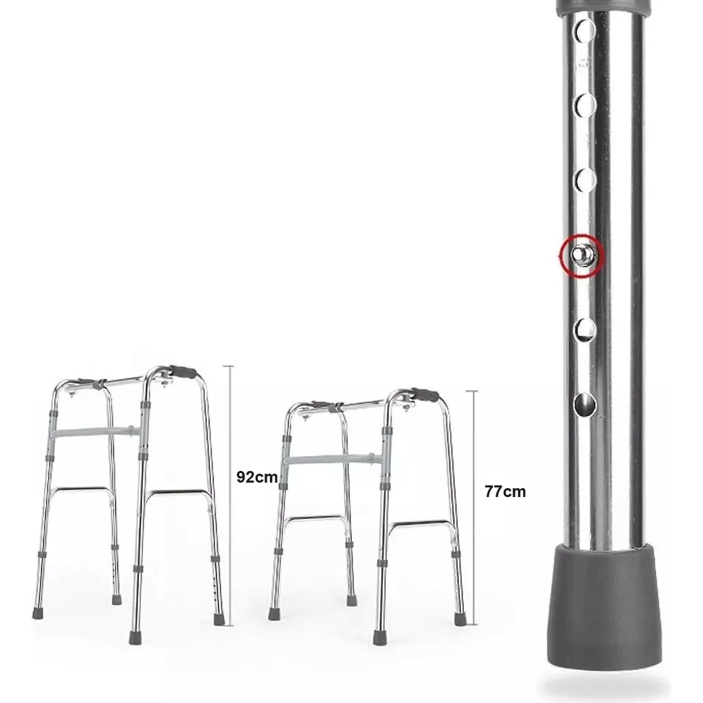 ANDADOR ORTOPÉDICO PLEGABLE ALUMINIO BURRITO AJUSTABLE - 3