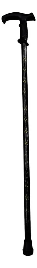 BASTÓN MULETA EN FORMA DE T LIVIANO ALUMINIO RÍGIDO 90CM - 1