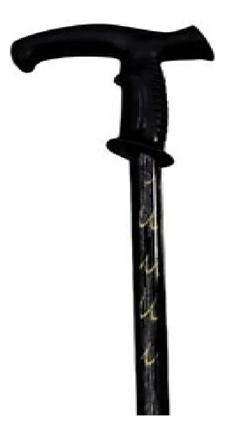 BASTÓN MULETA EN FORMA DE T LIVIANO ALUMINIO RÍGIDO 90CM - 2
