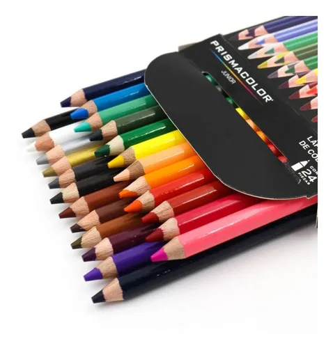LÁPICES DE COLORES PRISMACOLOR JUNIOR PASTEL CAJA 24 PIEZAS - 2