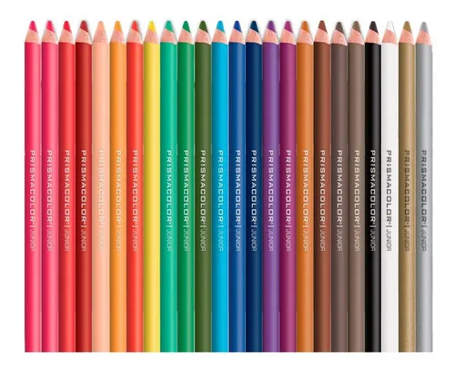 LÁPICES DE COLORES PRISMACOLOR JUNIOR PASTEL CAJA 24 PIEZAS - 5