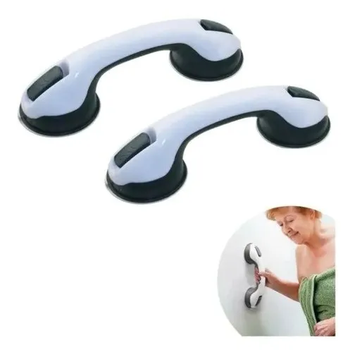 AGARRADERA MANILLA ASA SOPORTE SEGURIDAD BAÑO DUCHA HELPING COLOR BLANCO - 2