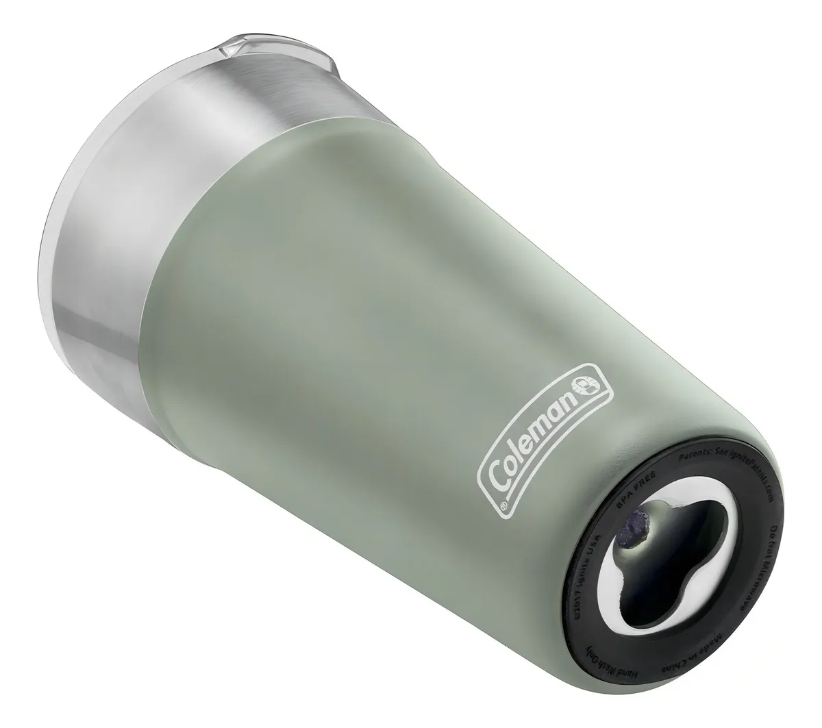 VASO TÉRMICO COLEMAN BREW 600ML ACERO INOX COLOR SAGE - 2