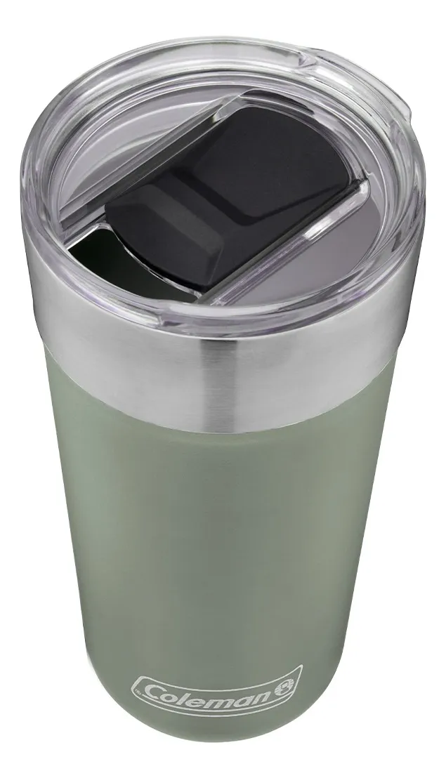 VASO TÉRMICO COLEMAN BREW 600ML ACERO INOX COLOR SAGE - 3