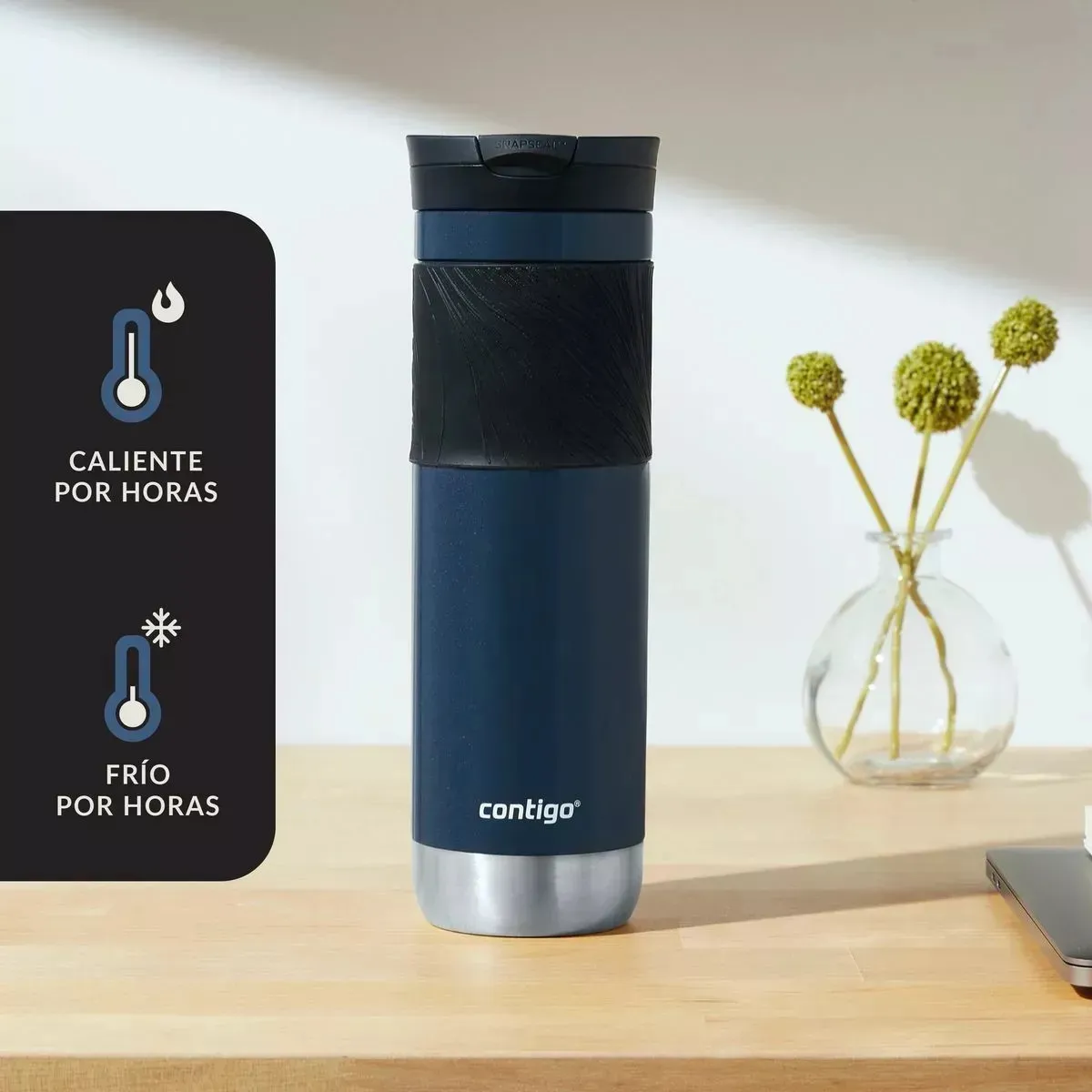 VASO CONTIGO BYRON 710ML TERMICO MUG MIDNIGHT AZUL PERLADO - 4