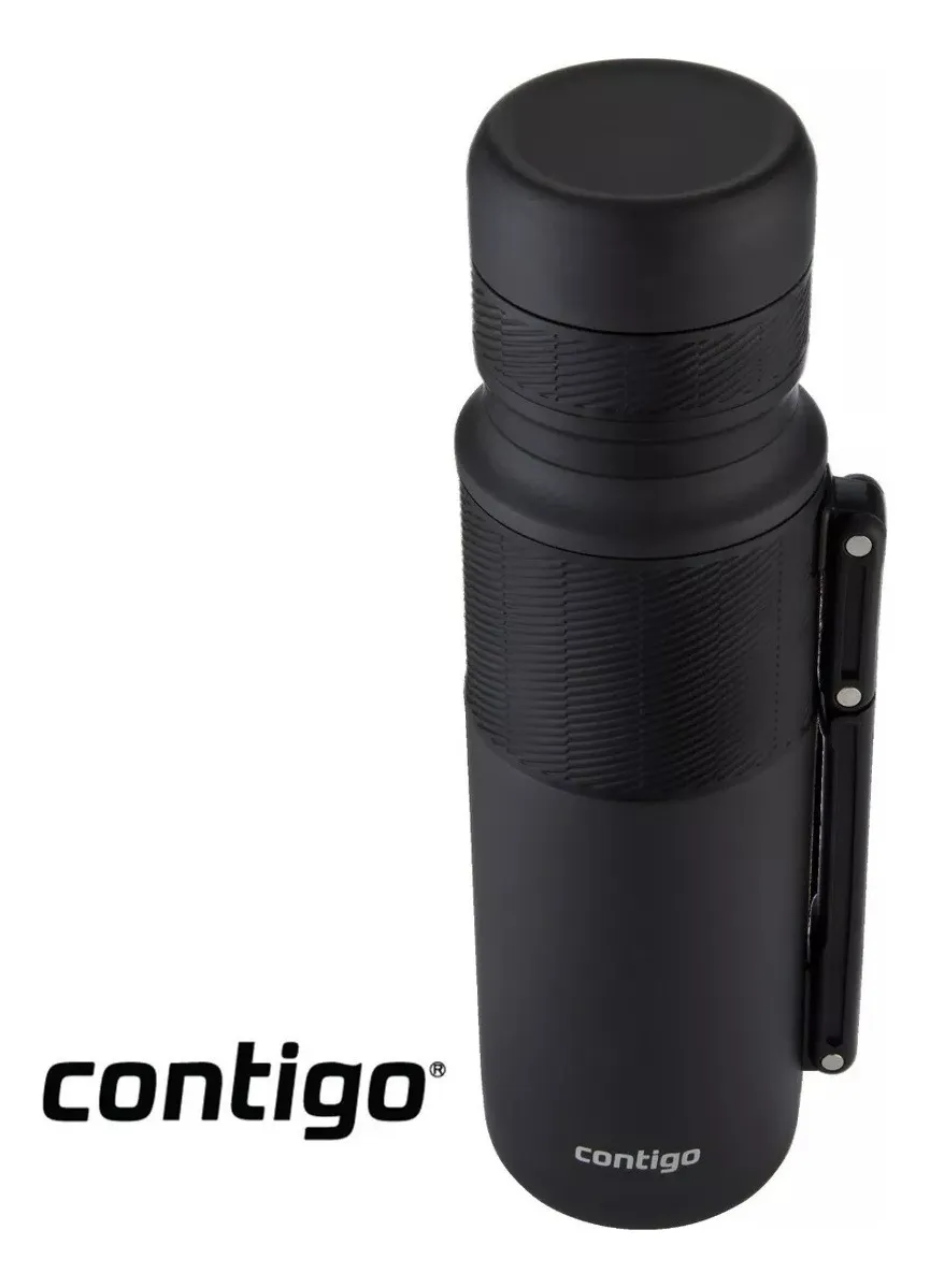 TERMO CONTIGO BLACK ACERO INOXIDABLE CAPACIDAD 1.1 LITROS - 3