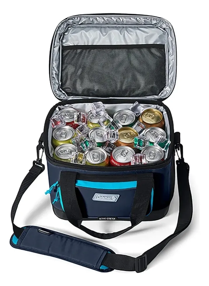 HIELERA COOLER XPAND COLEMAN® CAPACIDAD 16 LATAS AZUL - 2