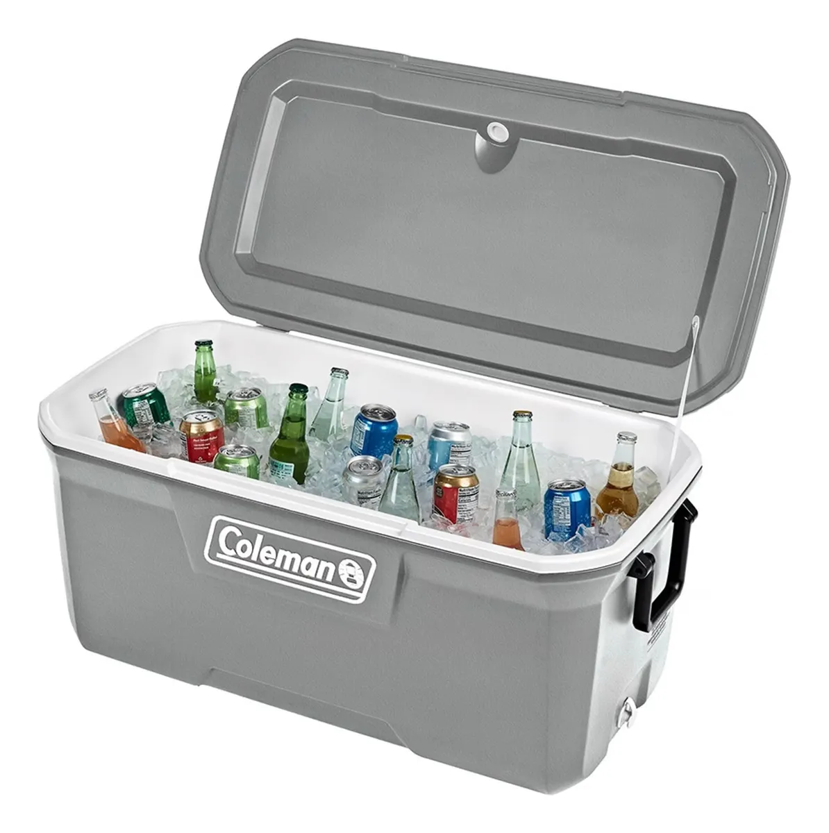 HIELERA COOLER 114 LITROS 120 QTS GRIS 204 LATAS COLEMAN - 3