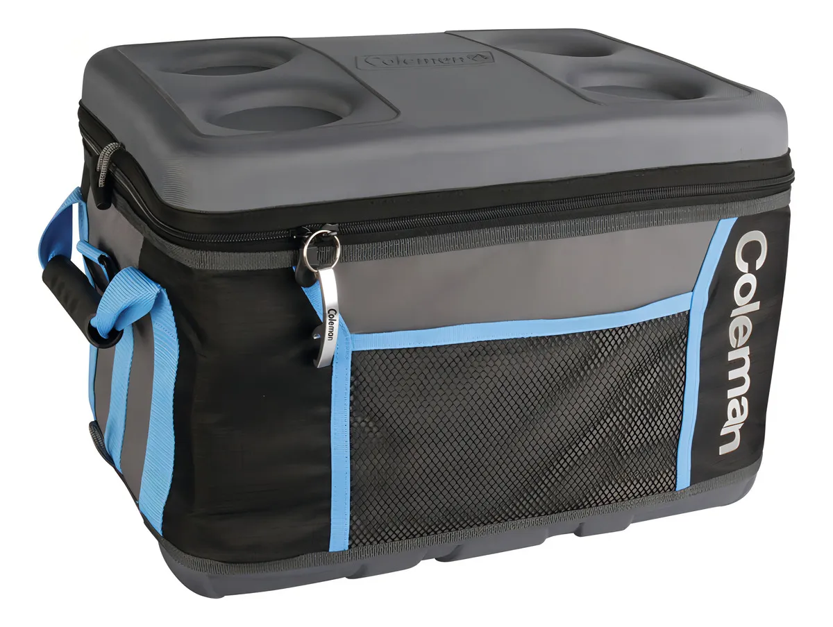 SOFT COOLER EVA NEGRO COLEMAN® CAPACIDAD 45 LATAS - 4