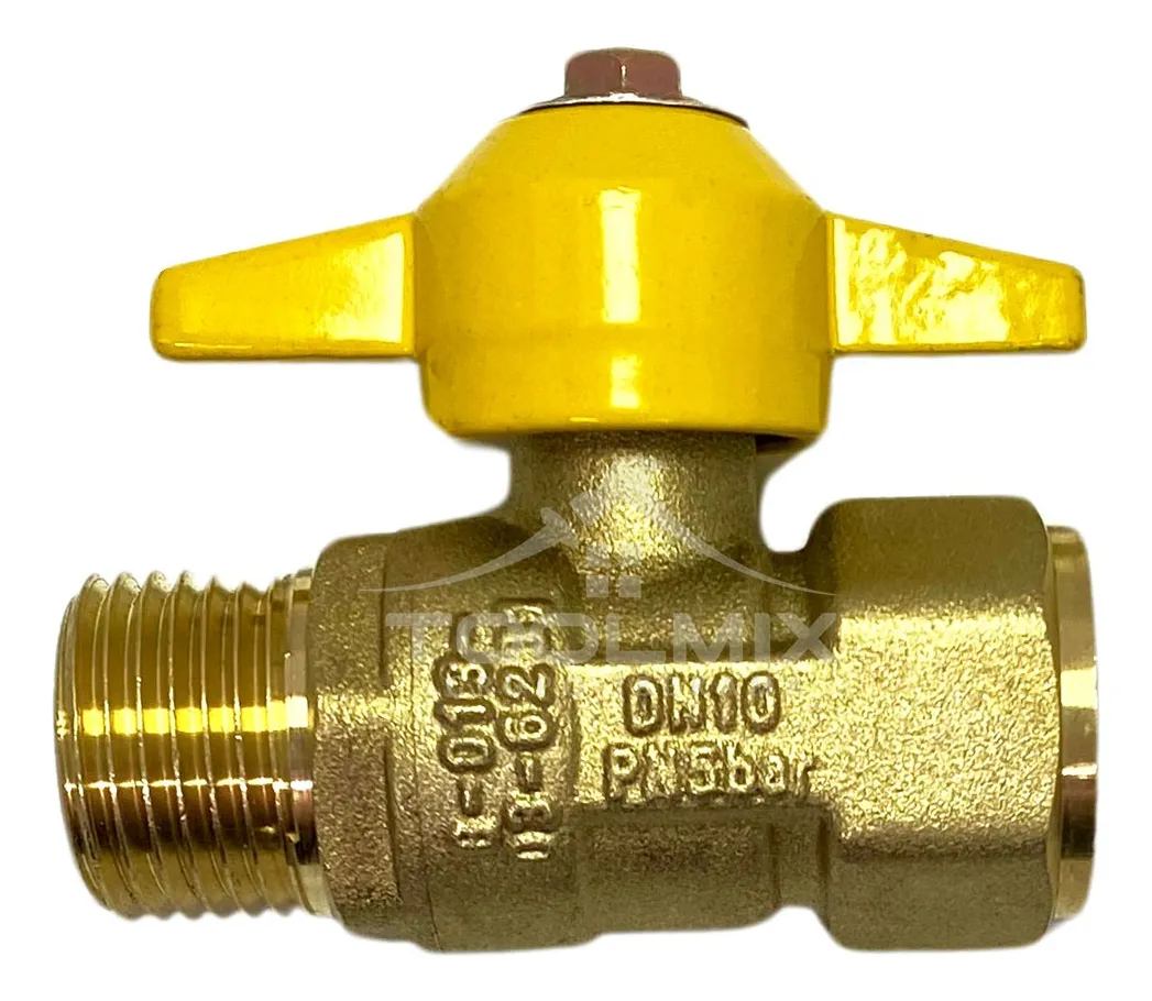 LLAVE PASO PARA GAS HI-HE 1/2 - CERTIFICADA - TAUMM - 4