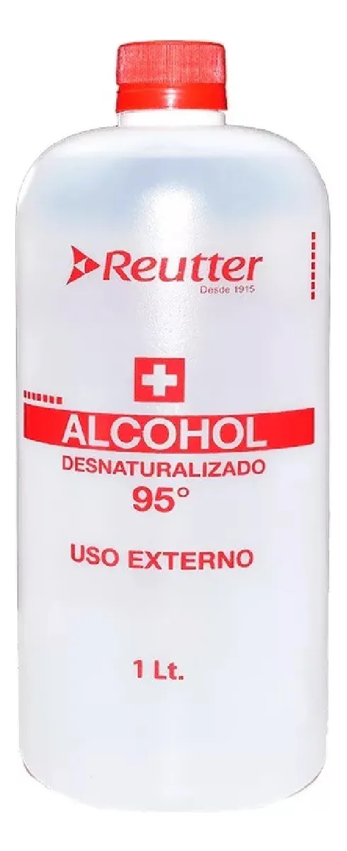 ALCOHOL DESNATURALIZADO 95° CRANBERRY 1 LITRO USO EXTERNO - 1