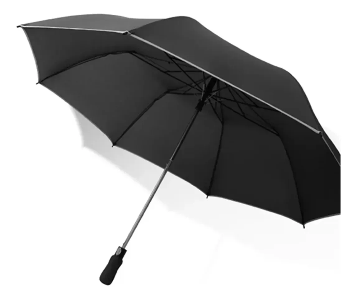 PARAGUAS SOMBRILLA PORTATIL PLEGABLE RETRACTIL 120CM + FUNDA - 1