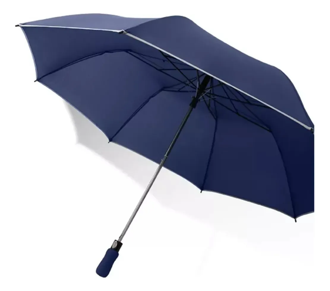 PARAGUAS SOMBRILLA PORTATIL PLEGABLE RETRACTIL 120CM + FUNDA - 4