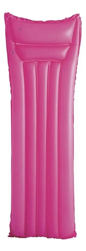 FLOTADOR INFLABLE CAMA PISCINA 183CM COLOR ROSA BESTWAY - 1