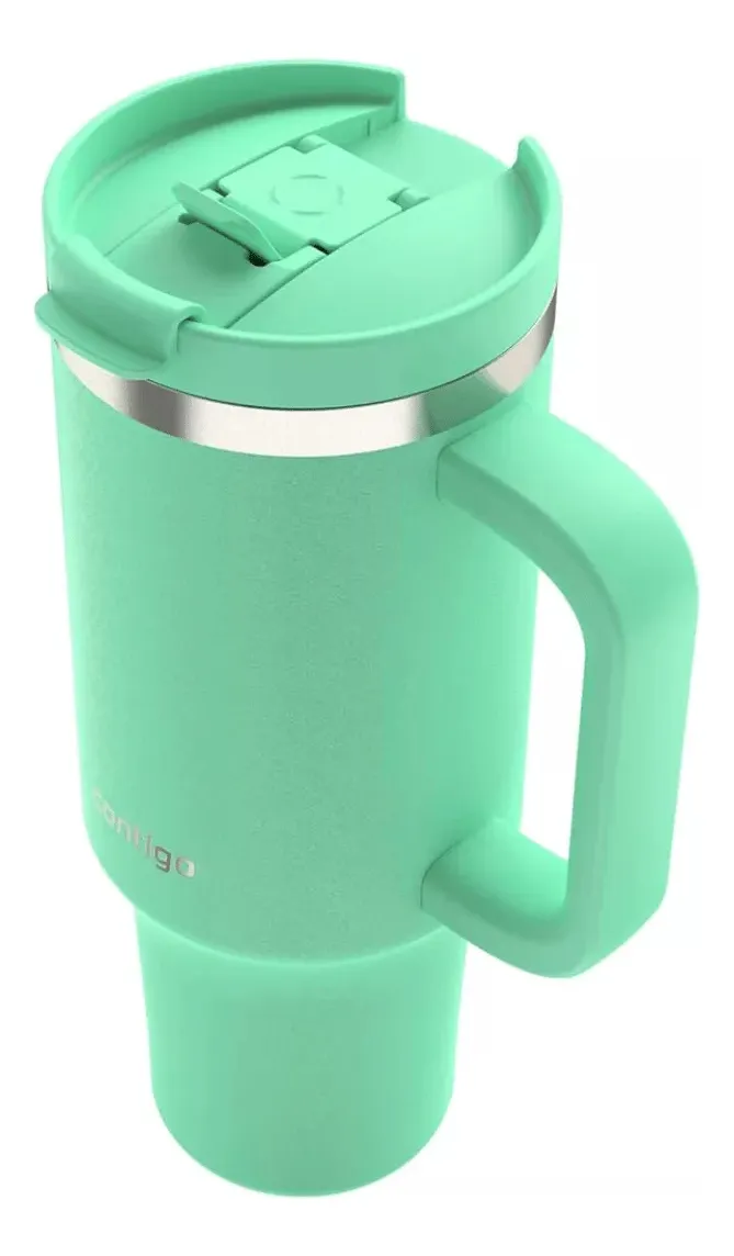 BOTELLA CONTIGO TÉRMICA STREETVILLE 1180ML REEF COLOR VERDE CLARO - 2