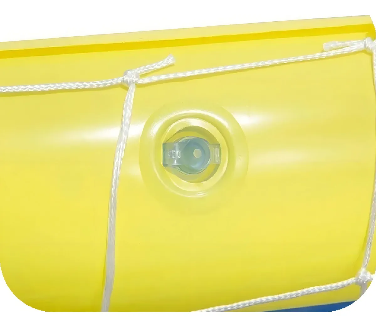 ARCO FLOTADOR INFLABLE WATER POLO PISCINA + PELOTA 142X76 CM - 4