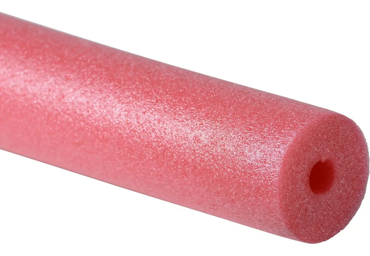 FIDEOS FLOTADORES DE ESPUMA TUBO IDEAL PARA PISCINA ROJO - 1