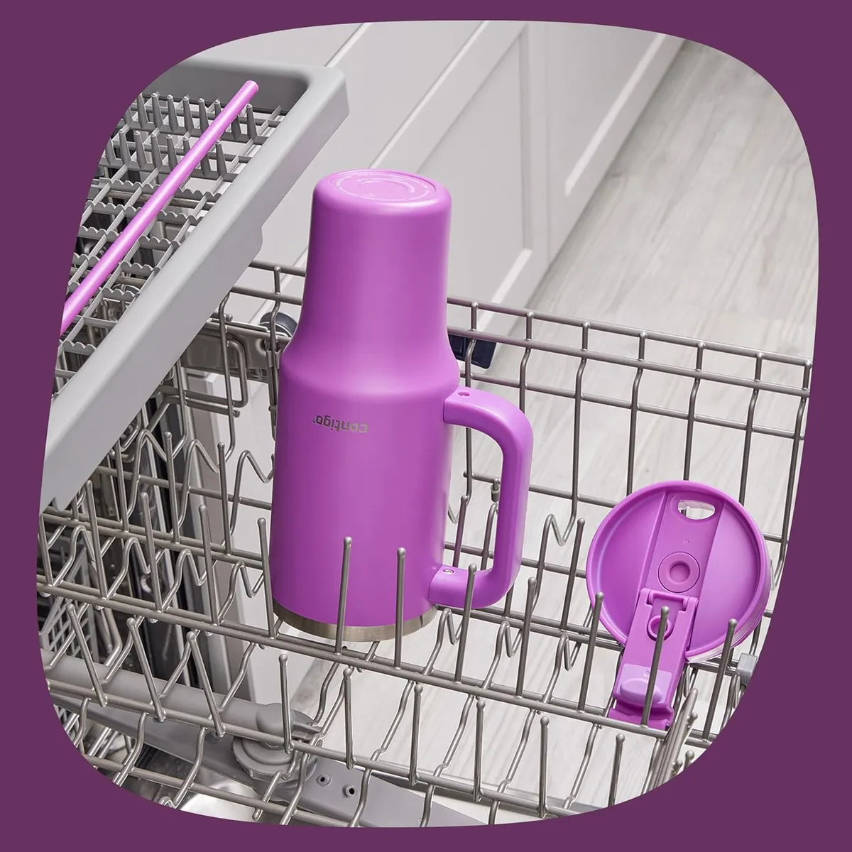 CONTIGO STREETERVILLE GALACTIC COLOR MAGENTA BOTELLA TÉRMICA 1.180ML - 5
