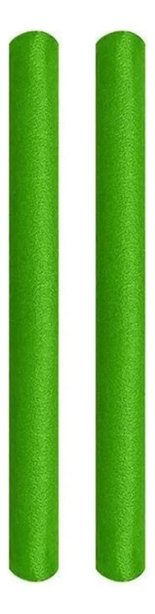 FIDEOS FLOTADORES DE ESPUMA PARA PISCINA PACK X 2 VERDES - 1
