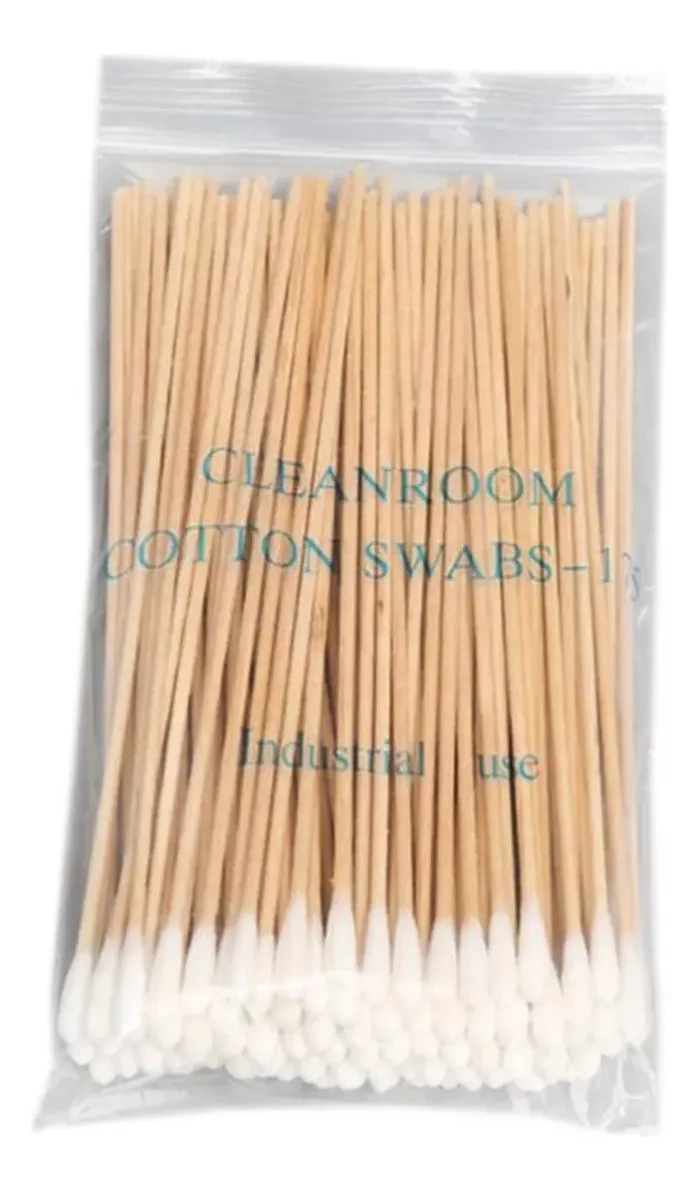 HISOPO DE MADERA 15CM BASTONCILLOS DE MADERA 100 UNIDADES - 5