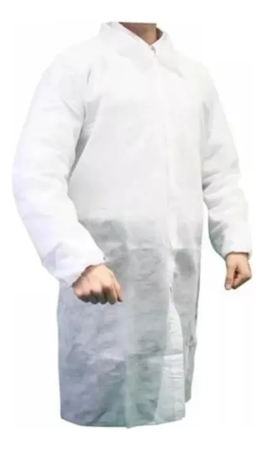 COTONA VISITA BLANCO TELA CON VELCRO CLEANCARRIER 50 UNID - 3