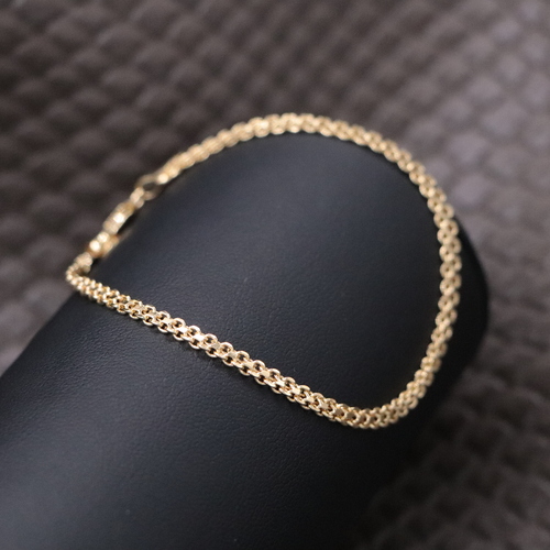 PULSERA TEJIDO CHINO ORO LAMINADO 18K - 2