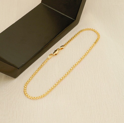 PULSERA TEJIDO CHINO ORO LAMINADO 18K - 5