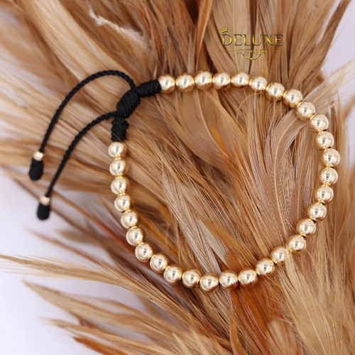 BRAZALETE DE BALINES ORO LAMINADO 18K - 2