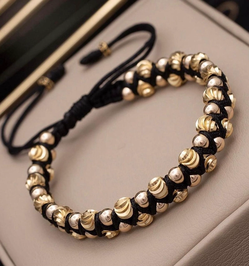 BRAZALETE VIP ITALIANO ORO LAMINADO 18K - 1