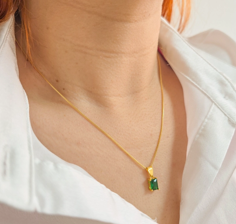 COLGANTE DIMER EN ORO LAMINADO 18K - 3
