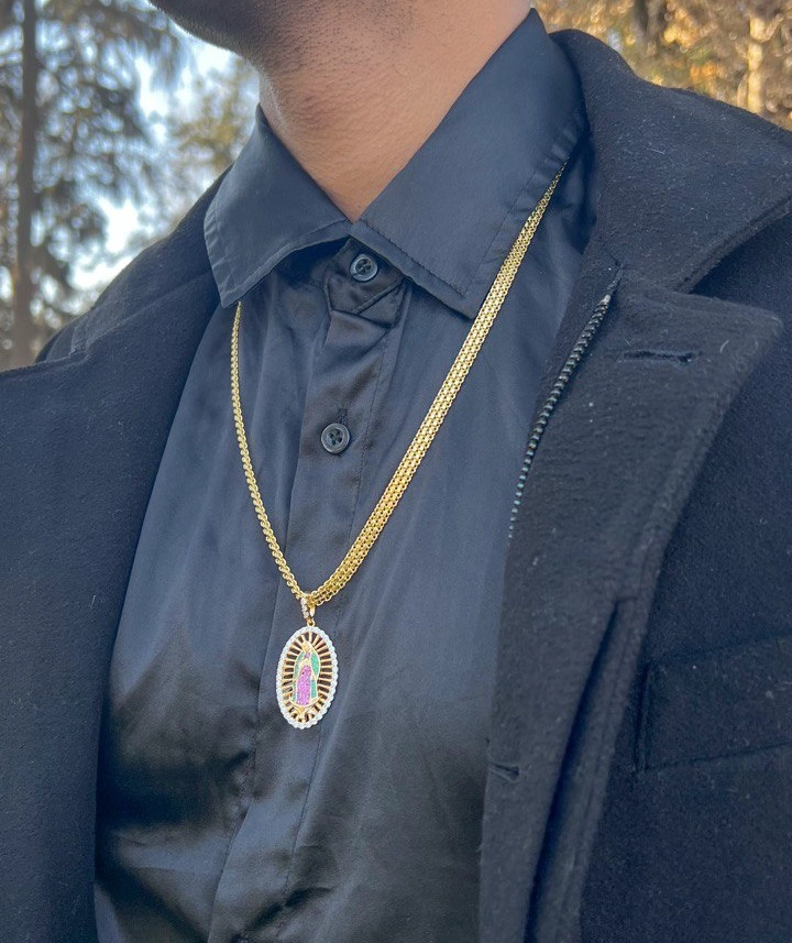 CONJUNTO CADENA Y COLGANTE EN ORO LAMINADO 18K - 2