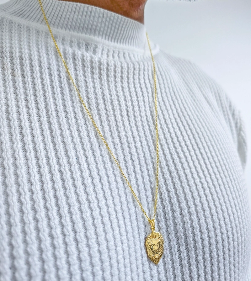 CONJUNTO CADENA Y COLGANTE EN ORO LAMINADO 18K - 2
